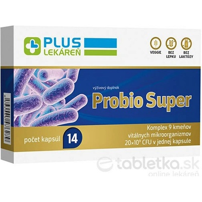 Plus Lekáreň Probio Super 14 kapsúl
