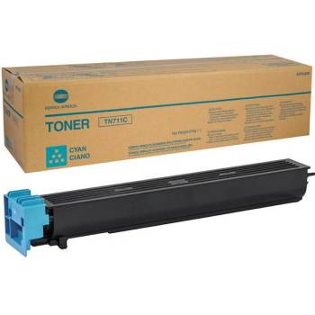 Konica Minolta TN711C, A3VU450 лазурен (cyan) оригинален тонер (A3VU450)