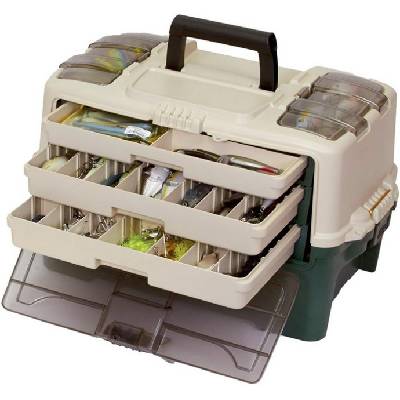 Box Plano Hybrid Hip Three-Tray Tackle Box