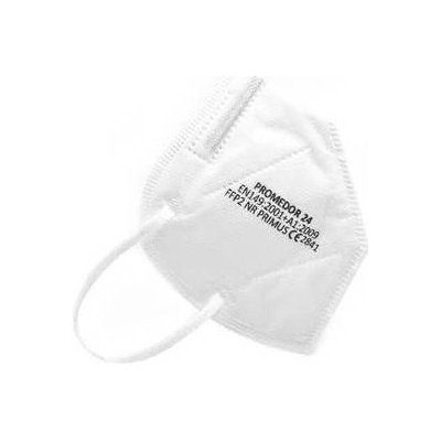 Bestent respirátor FFP2 Opharm White 5 vrstvová