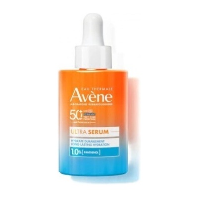 Avène Слънцезащитен серум с Пантенол, Avene Ultra Serum Panthenol Long-Lasting Hydration SPF50+ 30 ml