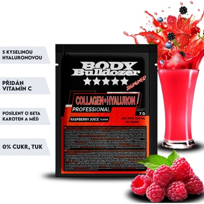 BodyBulldozer Collagen + Hyaluron Summer Professional malina 7 g