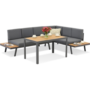 Garden Point Комплект градински мебели Adria Garden Point в цвят антрацит (GAP915)