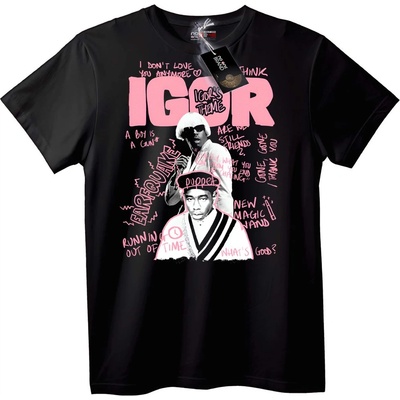 NOONEBRAND Тениска с обложка на албум Igor - XS, Black