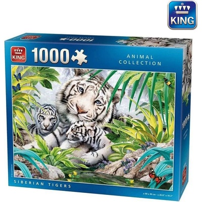 KING Rodina Tygra sibiřského 1000 dílků