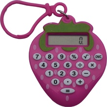 GTUP Kalkulačka pro děti JAHODA růžová GT-24PINK