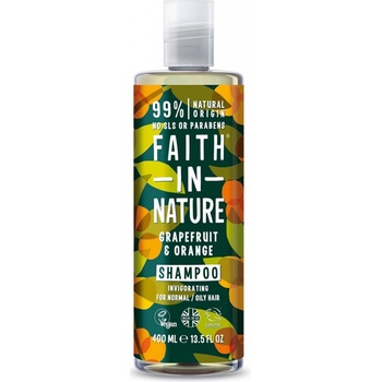 Faith in Nature přírodní šampon Bio Grapefruit a Pomeranč 400 ml