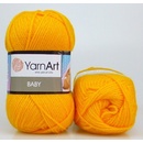 Yarn Art příze Baby 586 sytá žlutá