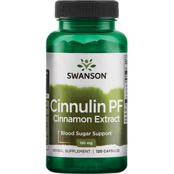 Image 1 of Swanson Cinnulin PF Cinnamon Extract 150 mg [120 капсули]