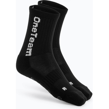 OneTeam Детски футболни чорапи OneTeam Precision Grip non-slip 2-pack black