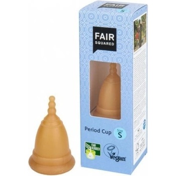 Fair Squared Kalíšek menstruační S z přírodního latexu s látkovým sáčkem fair squared