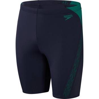 Speedo Бански гащета Speedo Men's Spl Jam Am Swim Shorts - Navy/Green