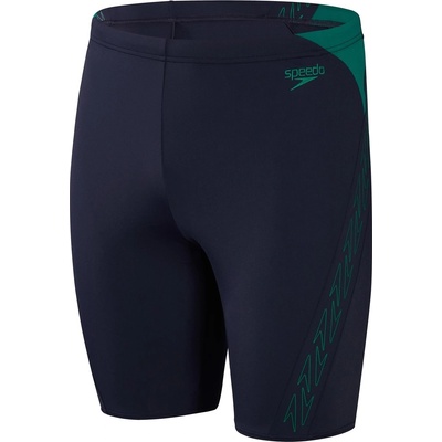 Speedo Бански гащета Speedo Men's Spl Jam Am Swim Shorts - Navy/Green