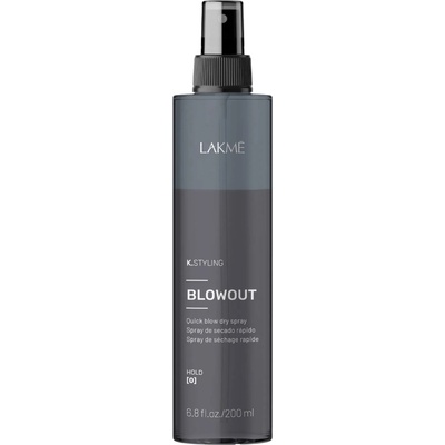 Lakmé K.Styling Blowout Quick Blow Dry Spray ochranný sprej pro urychlení fénování vlasů 200 ml