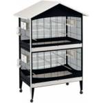 Ferplast КЛЕТКА ЗА ПТИЦИ cage duetto black (56132514)