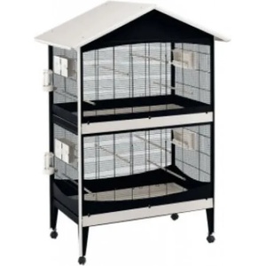 Ferplast КЛЕТКА ЗА ПТИЦИ cage duetto black (56132514)