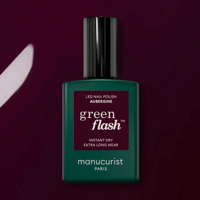 Manucurist Green FLash LED lak AUBERGINE 15ml