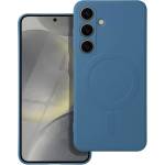  Силиконов калъф Mag Cover за Samsung Galaxy S25 FE, Син