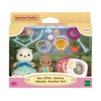 EPOCH SYLVANIAN Sea Otter Sisters on Vacation. 05804 58046