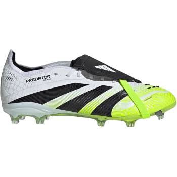Adidas Детски футболни бутонки Adidas Predator Elite Fold-Over Tongue Childrens Firm Ground Football Boots - White/Blk/Lemon