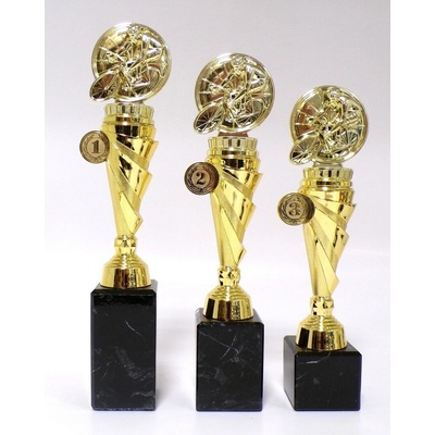 VIZINGR Cyklista trofeje s pořadím 117-P030 30 cm