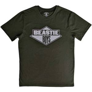 Beastie Boys Black & White Logo Green L Риза (BEASTTS12MGR03)