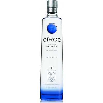 Ciroc 40% 1 l (čistá fľaša)