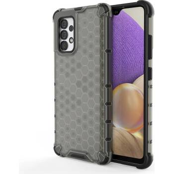 HQWear Калъф за телефон Honeycomb Armor с гел рамка за Samsung Galaxy A03s (166.5), черен (KXG0030122)