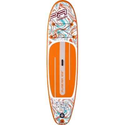 Aqua Marina Стендъп падъл борд Aqua Marina Pure Air All-Round iSUP Coast 10'2" в оранжево (PA-25C310)