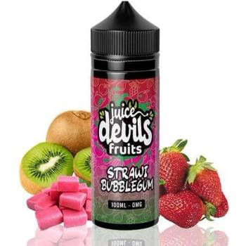 Image 1 of Juice Devils Strawi Bubblegum Fruits 100ml