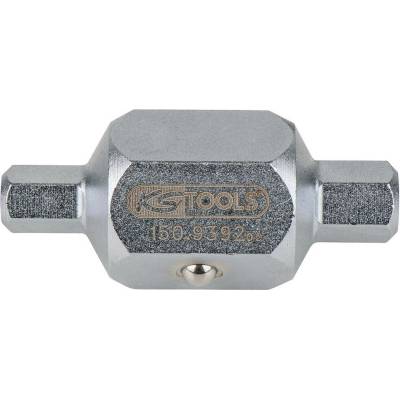 KS Tools 150.9392 Zásuvky na vypúšťacie skrutky oleja, šesťhranné, 5/16" x 3/8"