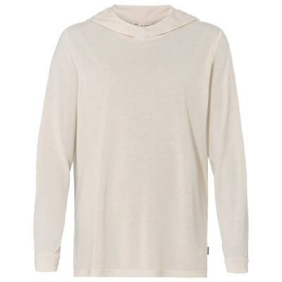 Дамска блуза с дълъг ръкав Vaude Women's Mineo L/S Hoody Longsleeve - Ecru - размер 46 (EU) (916-4355-0317)