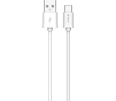 Devia EC066 USB - USB-C 2m bílý