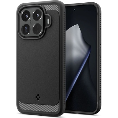 Spigen Удароустойчив кейс за Xiaomi 15T Pro от Spigen Rugged Armor - Matte Black (8800337242843)