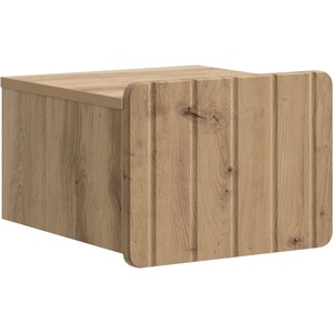 vidaXL Спален шкаф с монтаж на стена Дъб артизан 33 x 34, 5 x 24 см (898273)