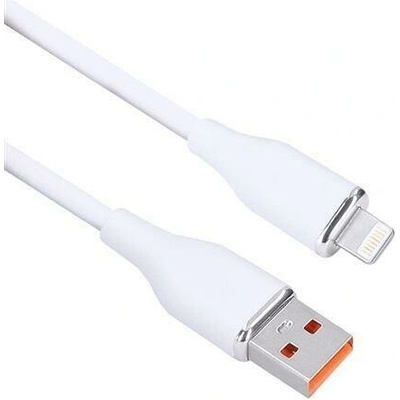 Solight lightning kábel, USB 2.0 A konektor - Lightning konektor, silikón, 1m