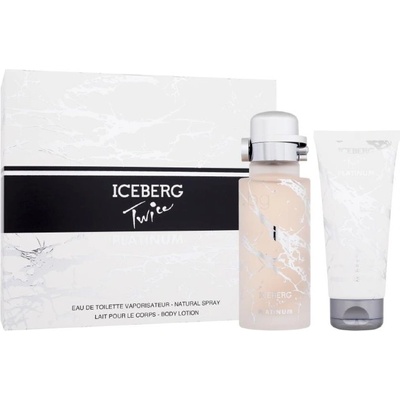 Iceberg Twice Platinum Gift Set - EDT 125 ml + Body Lotion 100 ml за жени