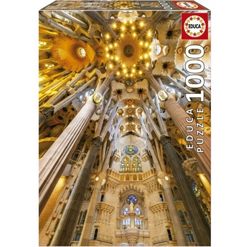 Educa Пъзел, Educa, Интериор на Саграда Фамилия, 1000 части