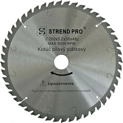 Kotúč Strend Pro SuperSaw NWP 400x3,6x30 64T, na drevo, pílový, SK plátky