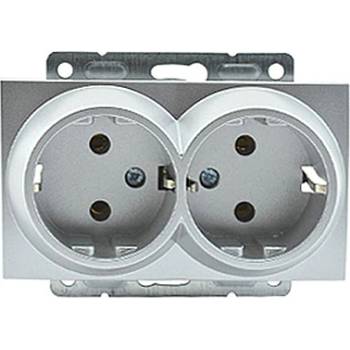 Image 1 of VITO КОНТАКТ МЕХ. ДВОЕН mono despina СРЕБРО (mn-500-002104-120)