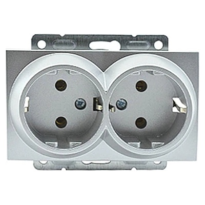 VITO КОНТАКТ МЕХ. ДВОЕН mono despina СРЕБРО (mn-500-002104-120)