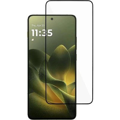 Удароустойчив стъклен протектор за Motorola Edge 70 5G - с черна рамка