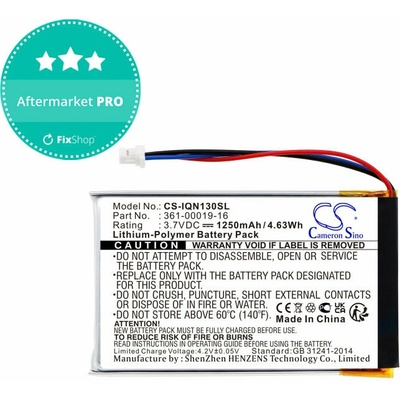 Batéria pre Garmin Nüvi 1300, 1350, 1370, 1390, 1490, 1250mAh, Li-Pol, 3.7V, 361-00019-16, HQ