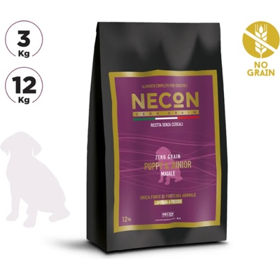 NECON Монопротеинова студено пресована храна за подрастващи със свинско