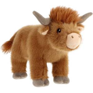 Keel Toys Плюшена играчка Keel Toys Keeleco - Стояща планинска крава, 30 cm (SE5054) - ozone