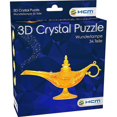HCM Kinzel 3D Crystal puzzle Aladinova lampa 34 ks