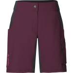 Vaude Дамски шорти за колоездене Vaude Women's Qimsa Shorty Cycling bottoms - Cassis - размер 38 (EU) (155-1237-0412)