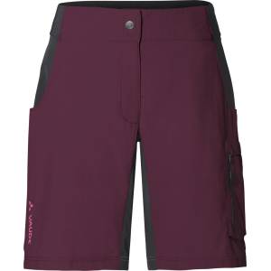 Vaude Дамски шорти за колоездене Vaude Women's Qimsa Shorty Cycling bottoms - Cassis - размер 38 (EU) (155-1237-0412)