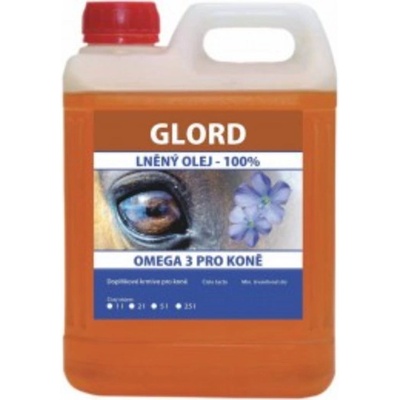 GLORD Omega 3 olej pro koně 2 l