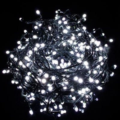 LUMA LED Vánoční světelný řetěz 1000 LED 100m přívod 5m IP44 studená bílá